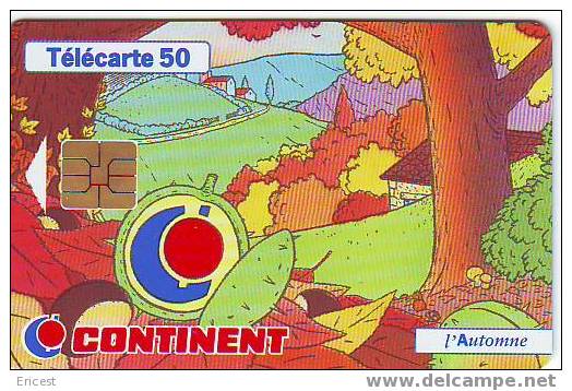 CONTINENT AUTOMNE 50U SO3 09.97 ETAT COURANT - 1997