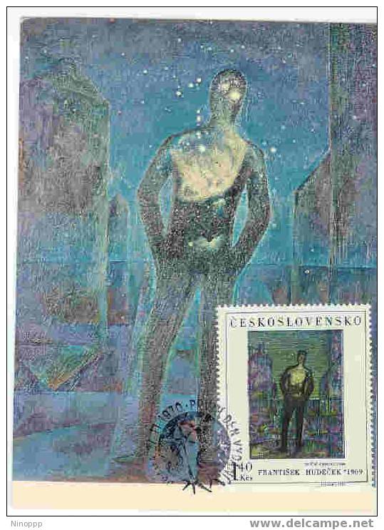Czechoslovakia-1970 Painting Maximum Card - Otros & Sin Clasificación