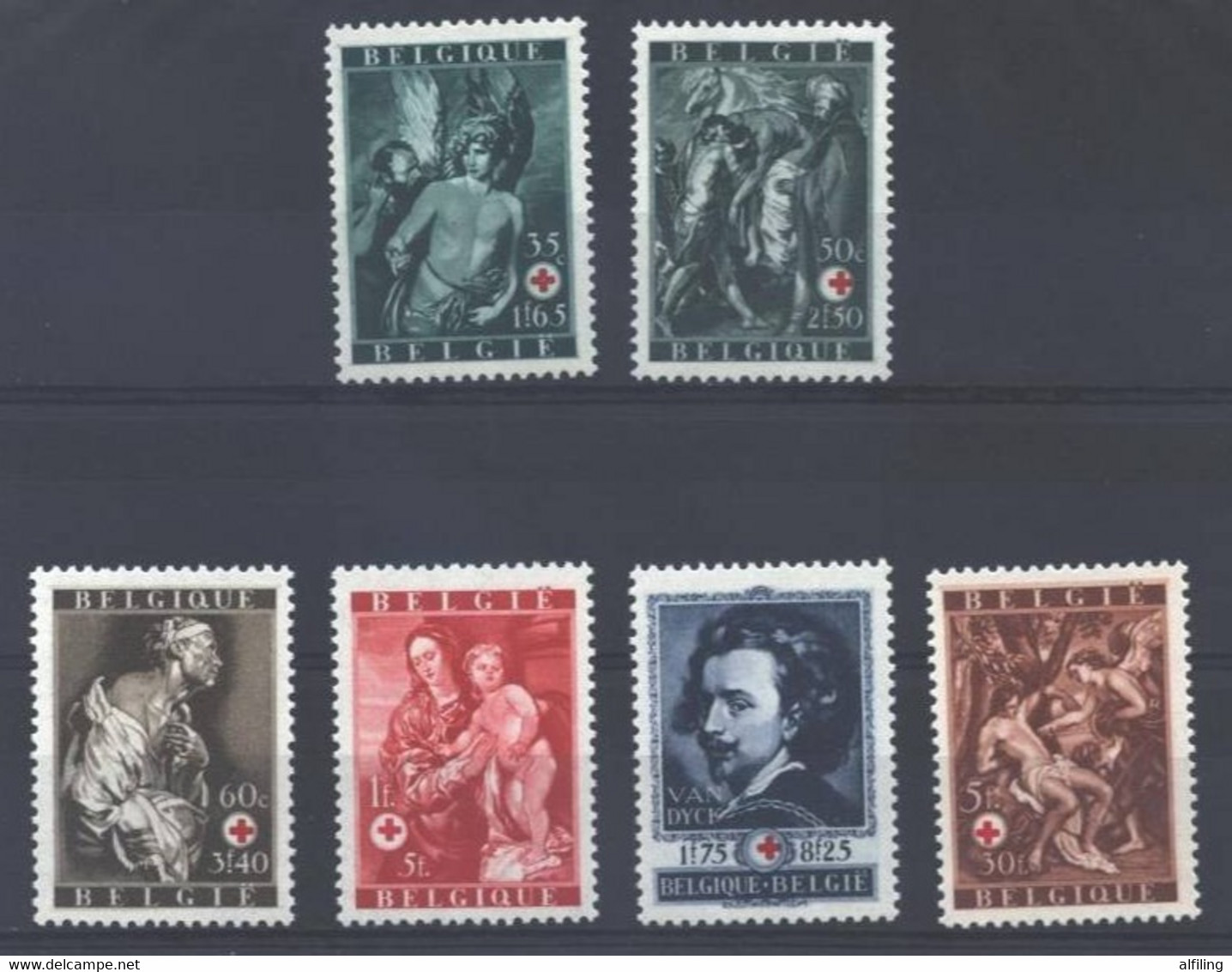 BE 647/52**  COB : 4,20 Euro - Unused Stamps