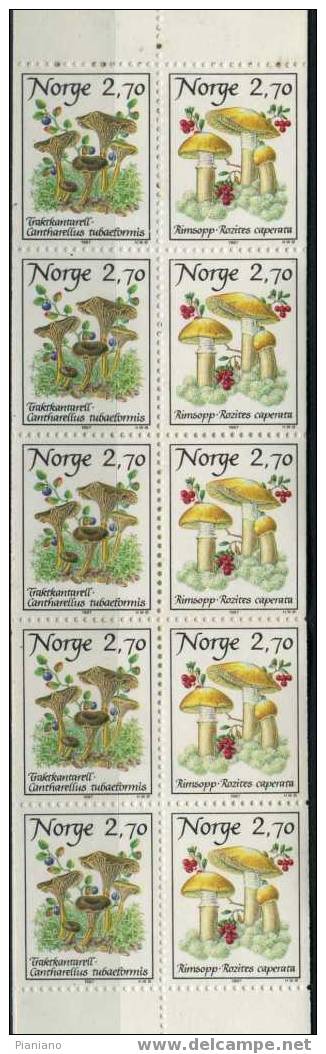 PIA - 1987 - Flore - Champignons - (Yv C 924) - Postzegelboekjes