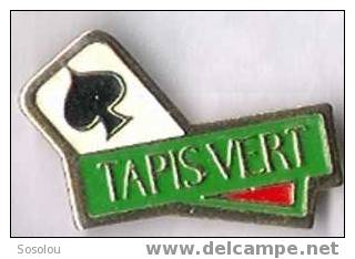Tapis Vert. As De Pique - Games
