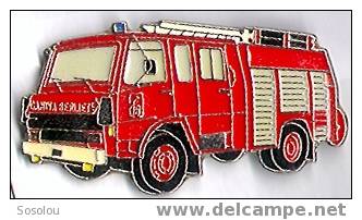 Fourgon Caniva Berliet - Firemen