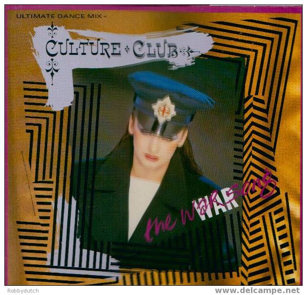 * 12" * CULTURE CLUB - THE WAR SONG (ultimate Dance Mix) - 45 Rpm - Maxi-Singles