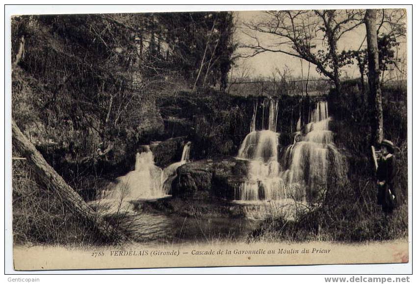 H42 - VERDELAIS - Cascade De La Garonnelle Au Moulin Du Prieur - Verdelais