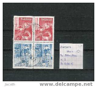 Zweden 1977 - Yv. 988a+989a (blok Van 4) Gest./obl./used - Hojas Bloque