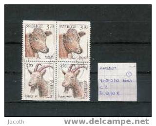 Zweden 1995 - Yv. 1842+1843 (blok Van 4) Gest./obl./used - Blocks & Sheetlets