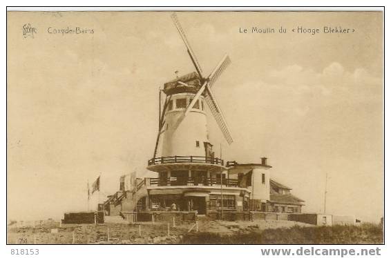 Coxyde-Bains  -  Le Moulin Du Hooge Blekker - Koksijde