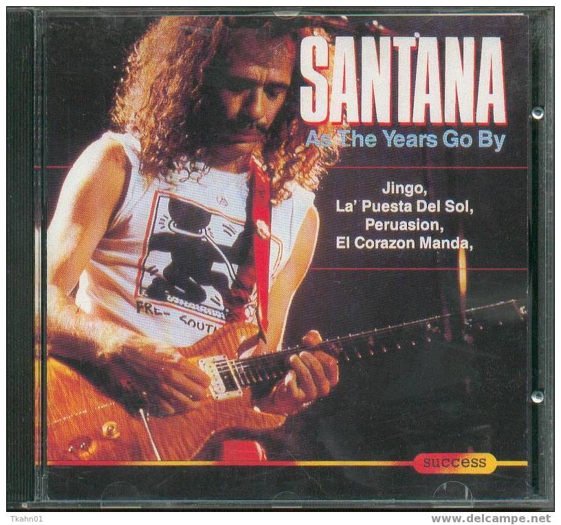 C-D ALBUM  "SANTANA"  AS THE YEARS GO BY - New Age
