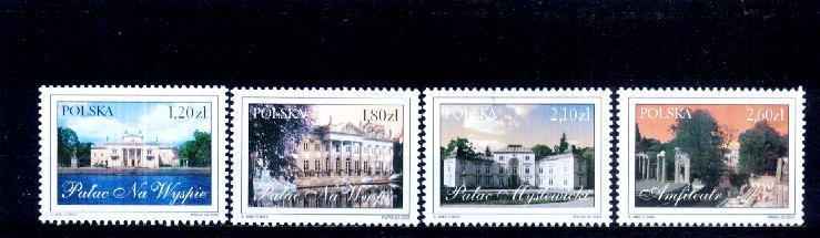 Pologne 2003 - Yv.no.3804-7 Neufs** - Nuovi