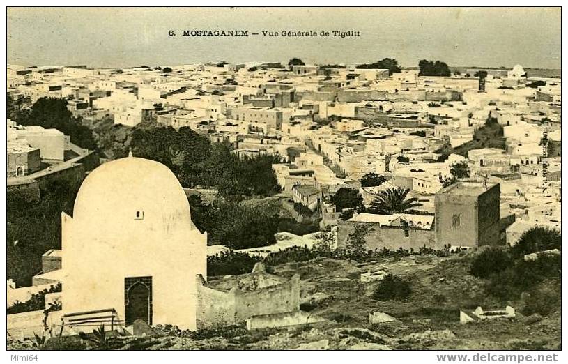 MOSTAGANEM - VUE GENERALE DE TIGDITT - Mostaganem