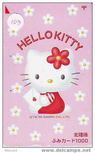 HELLO KITTY * TELECARTE *  Phonecard (103) - Stripverhalen