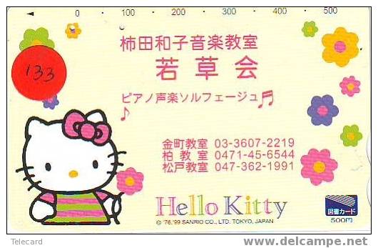 HELLO KITTY On Phonecard (133) - Comics