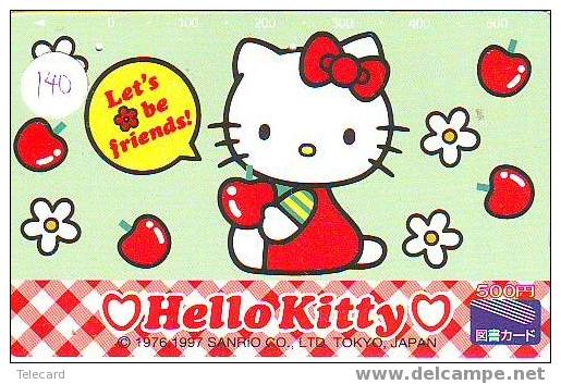 HELLO KITTY On Phonecard (140) - Comics