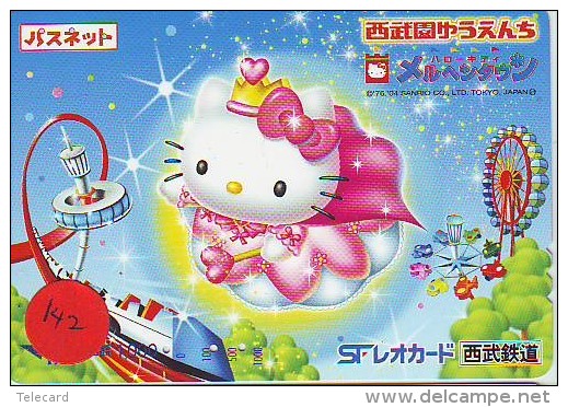 HELLO KITTY On Metro Card (142)  Trein - BD