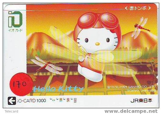 HELLO KITTY On Metro Card (170) JR - Comics