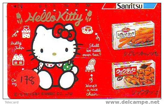 HELLO KITTY On Phonecard (178) - Comics