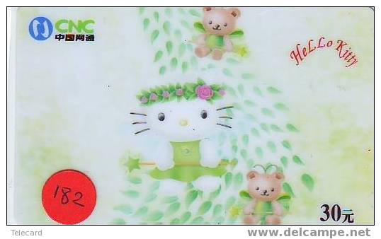 HELLO KITTY On Phonecard (182) - Comics