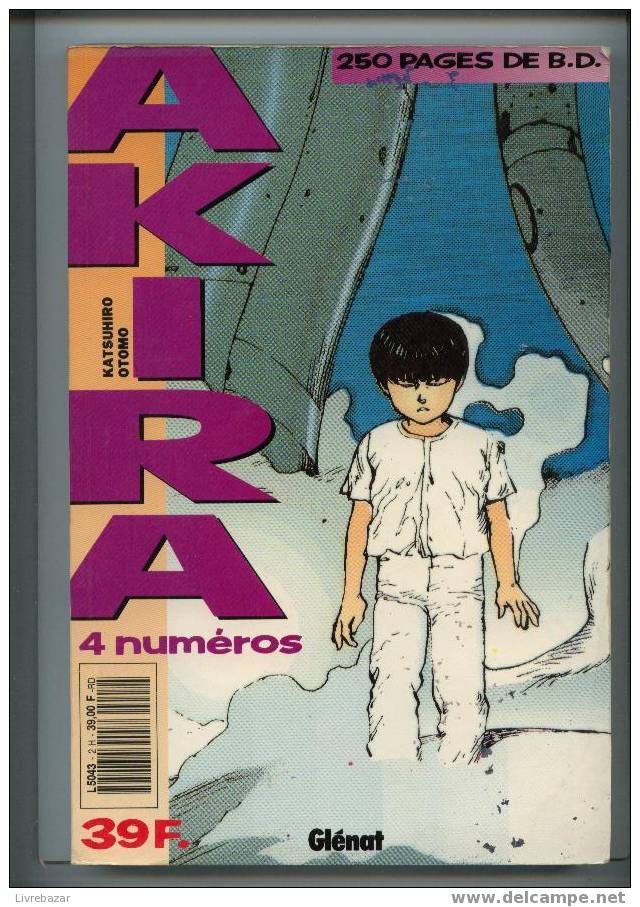 AKIRA Album 2  GLENAT Katsuhiro Otomo Contient 4 Numéros - Autres & Non Classés