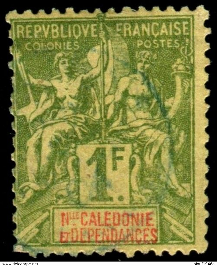 Pays : 355 (Nouvelle-Calédonie : Colonie Française)  Yvert Et Tellier N° :   53 (o) - Used Stamps