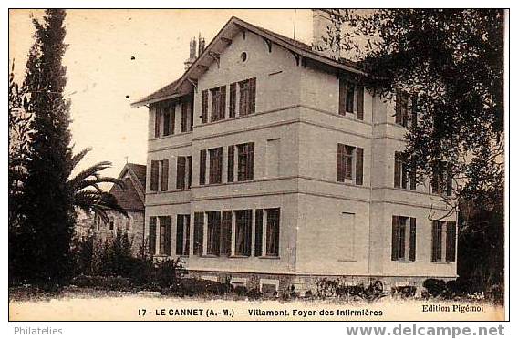 Le Cannet   Villamont Foyer Des Infermieres - Le Cannet