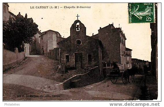 Le Cannet   Chapelle St Sauveur - Le Cannet