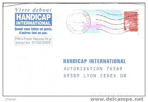 Vivre Debout HANDICAP INTERNATIONAL  Jusqu´au : 01/02/2002 - PAP : Antwoord /Luquet