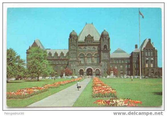 D 2808 - Toronto, Ontario. Provincial Parliament Buildings - CAk Um 1950 - Toronto