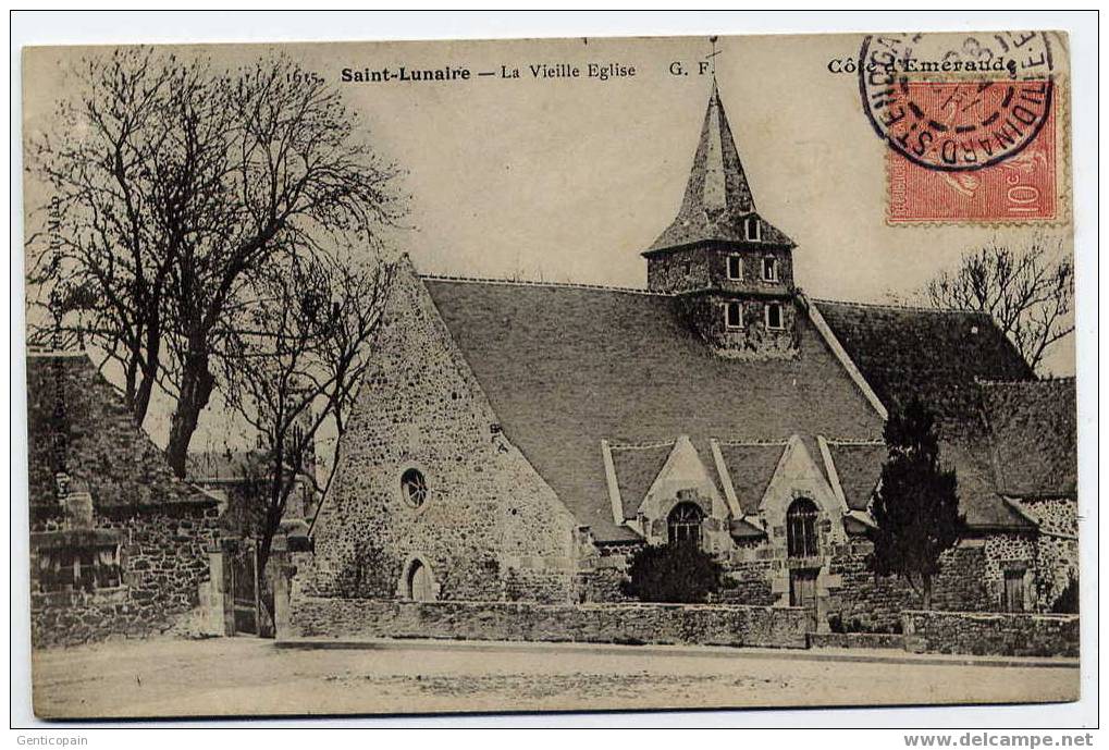 H45 - SAINT-LUNAIRE - La Vieille église (1905) - Saint-Lunaire