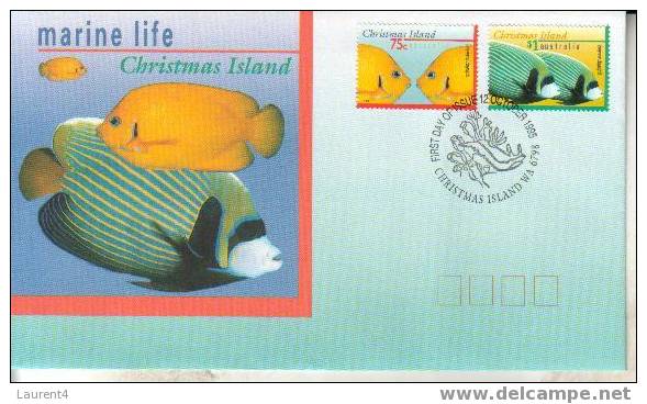 1 FDC Christmas Island 1995 - 1 Enveloppe Premier Jour 1995 - Poisson - Christmas Island