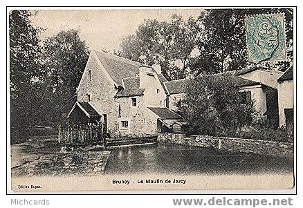 CPA 91 BRUNOY - Le Moulin De Jarcy - Brunoy