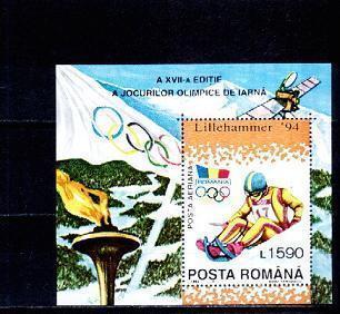 Roumanie 1994 - Bloc Yv.no.234 Neuf** - Hiver 1994: Lillehammer