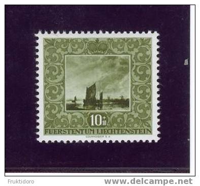 Liechtenstein Mi 301 * * Paintings - A, Cuyp - 1951 - Unused Stamps