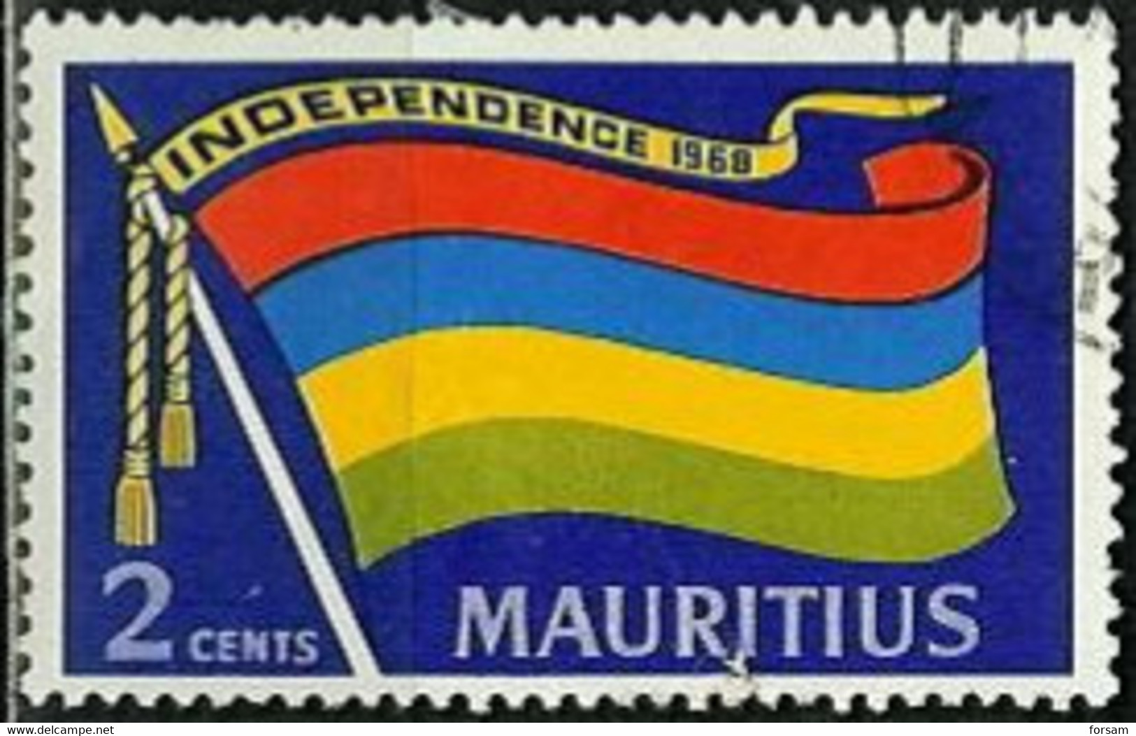 MAURITIUS..1968..Michel # 313...used. - Maurice (1968-...)