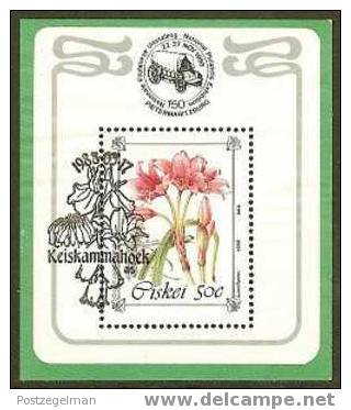 CISKEI 1988 CTO Block 3 Flowers  #5376 - Other & Unclassified