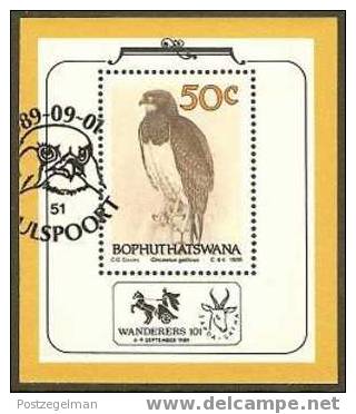 BOPHUTHATSWANA 1989 CTO Block 4 Birds  #5345 - Other & Unclassified