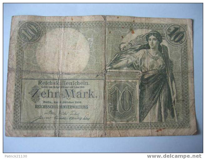 ALLEMAGNE /  10 MARK   PICK 9 1906 - 10 Mark