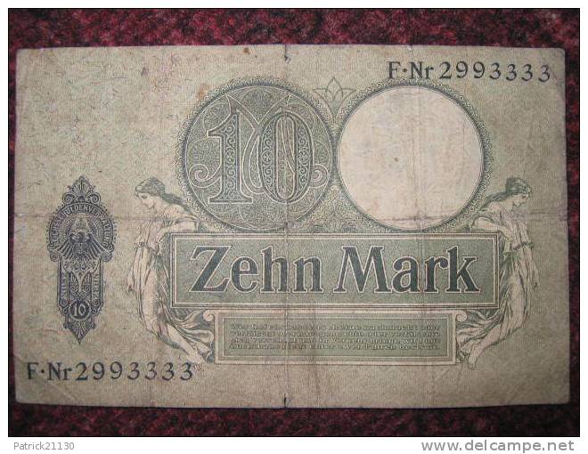 ALLEMAGNE /  10 MARK   PICK 9 1906 - 10 Mark