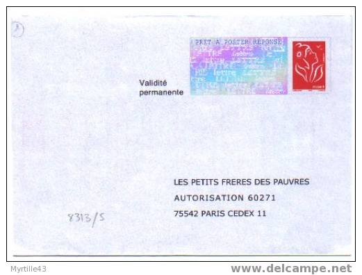 PAP Réponse Les Petits Freres Des Pauvres - Neuf - N° 0509715 - Prêts-à-poster:Answer/Lamouche