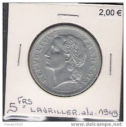 5 FRANCS LAVRILLIER En Aluminium .1949 . - Autres & Non Classés