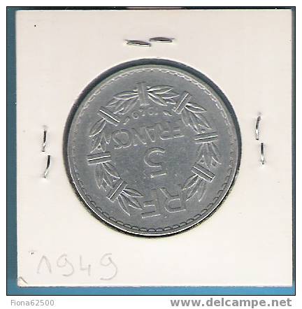 5 FRANCS LAVRILLIER En Aluminium .1949 . - Autres & Non Classés