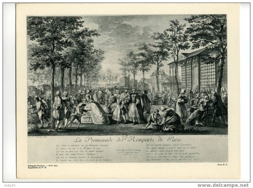 "LA PROMENADE DES REMPARTS DE PARIS" - Artis Historia