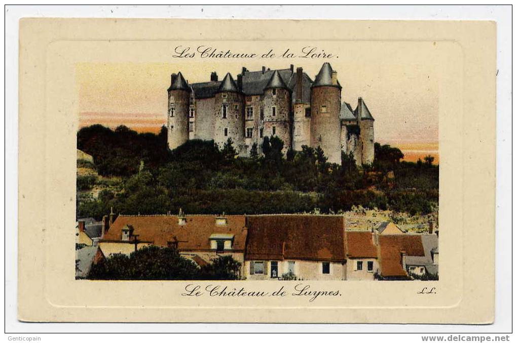 H48 - Château De LUYNES (Belle Carte Cadre En Relief) - Luynes