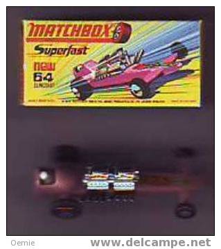 MATCHBOX  REF  64  SLINGSHOT  DRAGSTER - Antikspielzeug