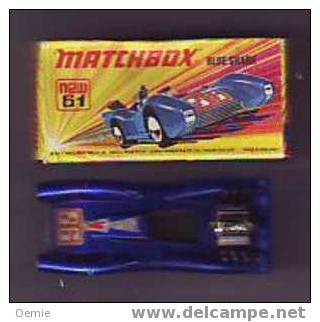 MATCHBOX  REF  61   BLUE  SHARK - Antikspielzeug