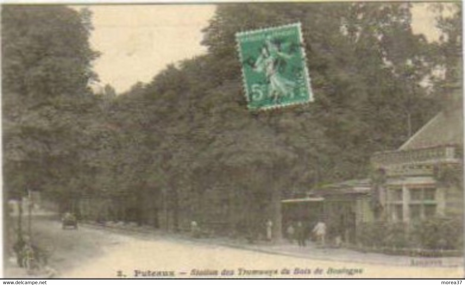 PUTEAUX  Station Des Tramways Du Bois De BOULOGNE  (3) - Puteaux