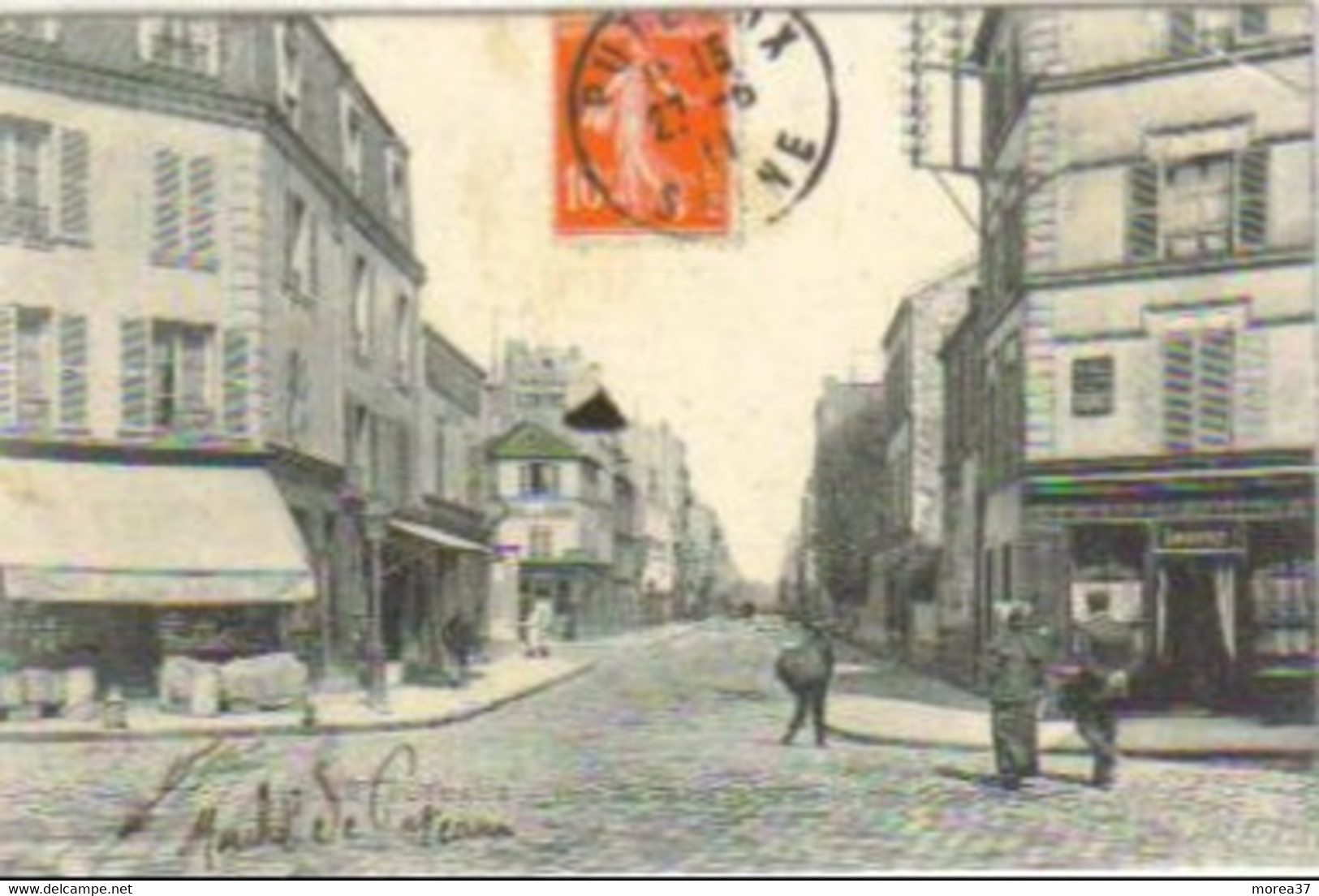 PUTEAUX   Rue De PARIS Prise De La Rue GODEFROY (29) - Puteaux