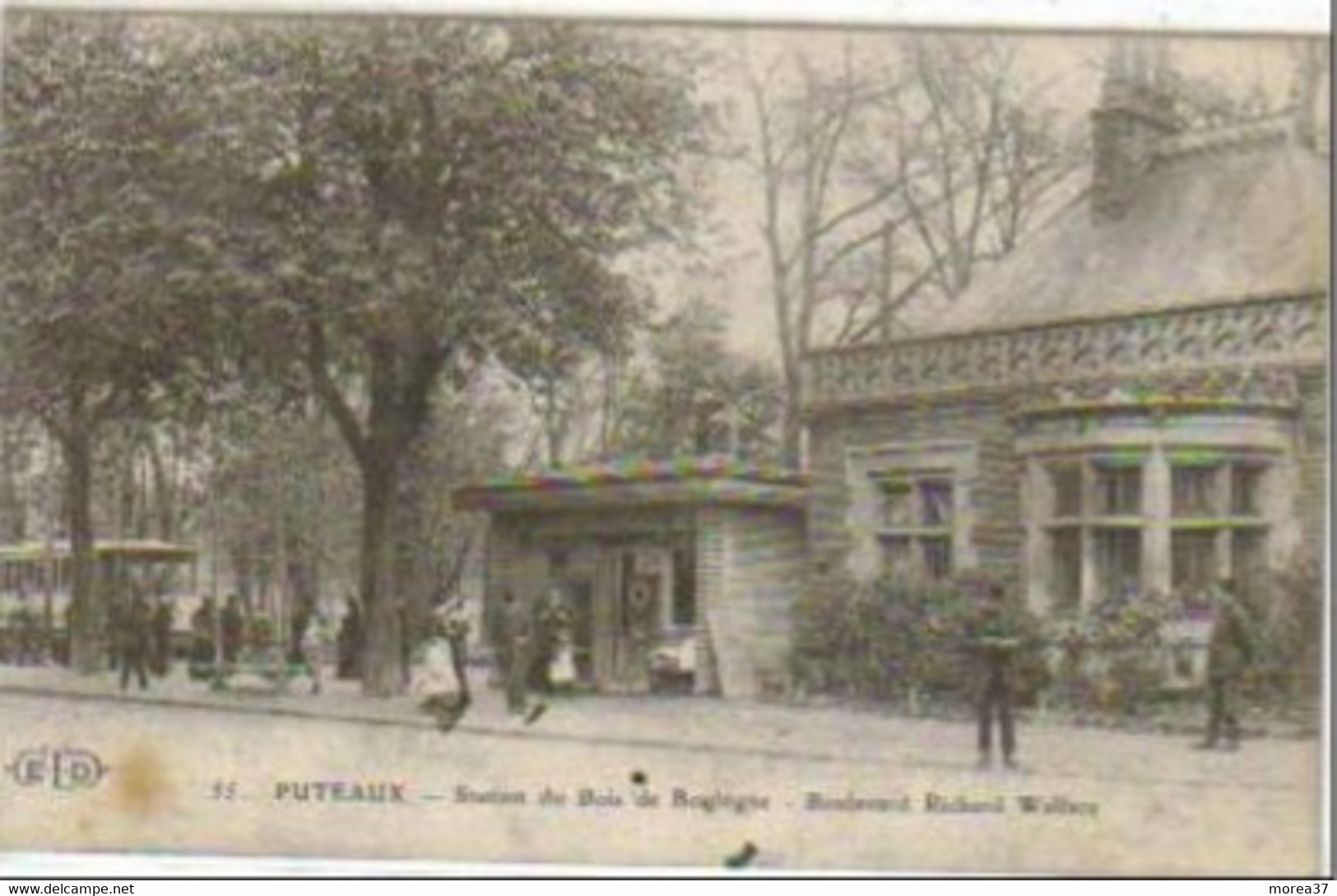 PUTEAUX    Station Du Bois De Boulogne  Boulevard  RICHARD WALLACE (55) - Puteaux