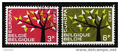 Belgien / Belgium 1962 Satz/set EUROPA Gestempelt/used - 1962