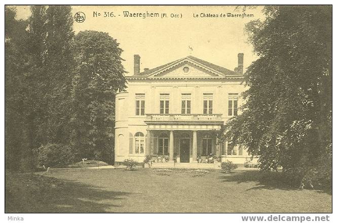 Waereghem : Le Chateau De Waereghem - Waregem