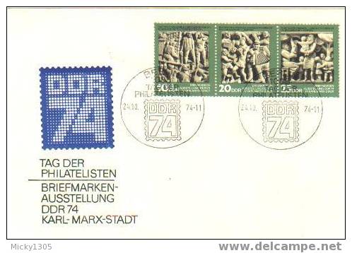 DDR / GDR - FDC 1988/1990 (F014)- - 1971-1980